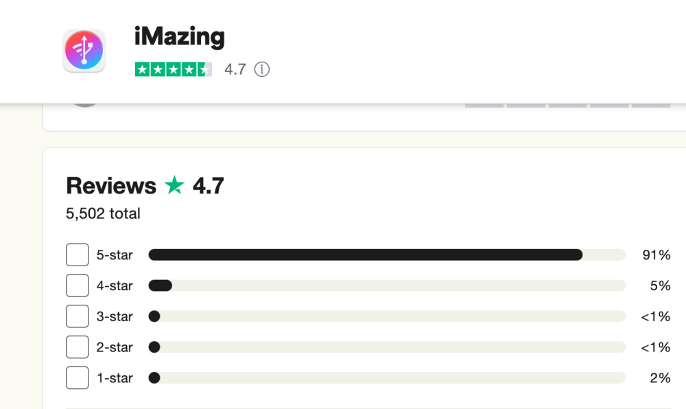 Is iMazing Safe - Trustpilot