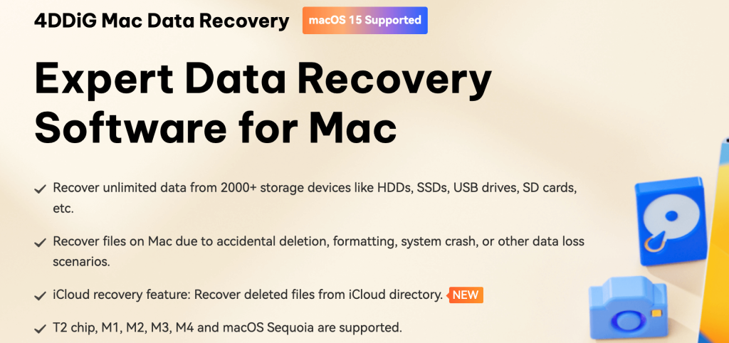 4DDiG Mac Data Recovery Review