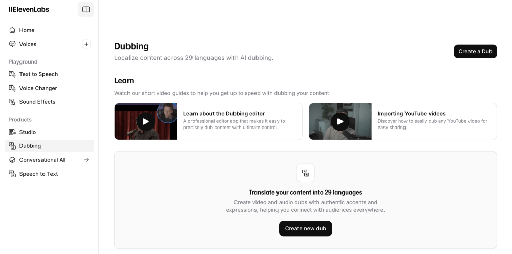 AI Video Translator - ElevenLabs