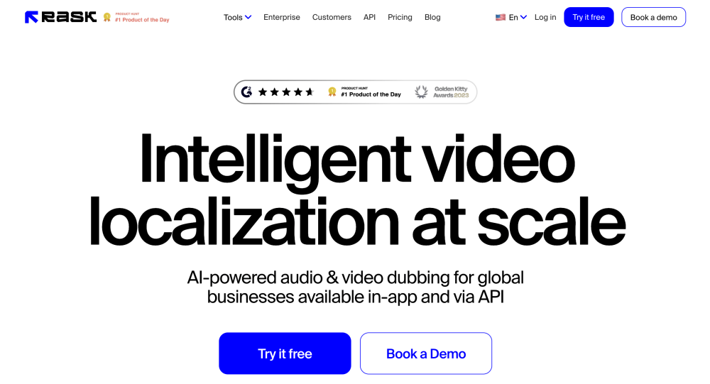 AI Video Translator - Rask AI