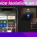 Enable Voice Isolation on iOS 18