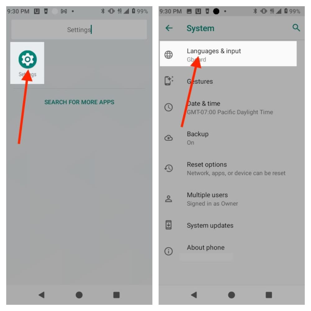 Activate Voice to Text on Android